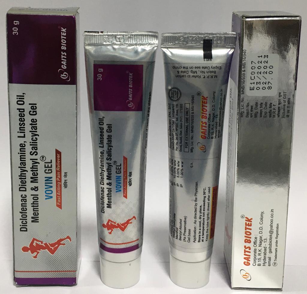 Diclofenac & Combination Gel